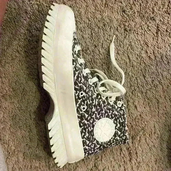 Converse CHUCK TAYLOR All Star Lugged 2.0 Jacquard Shoe High Top Shoe - Picture 9 of 15